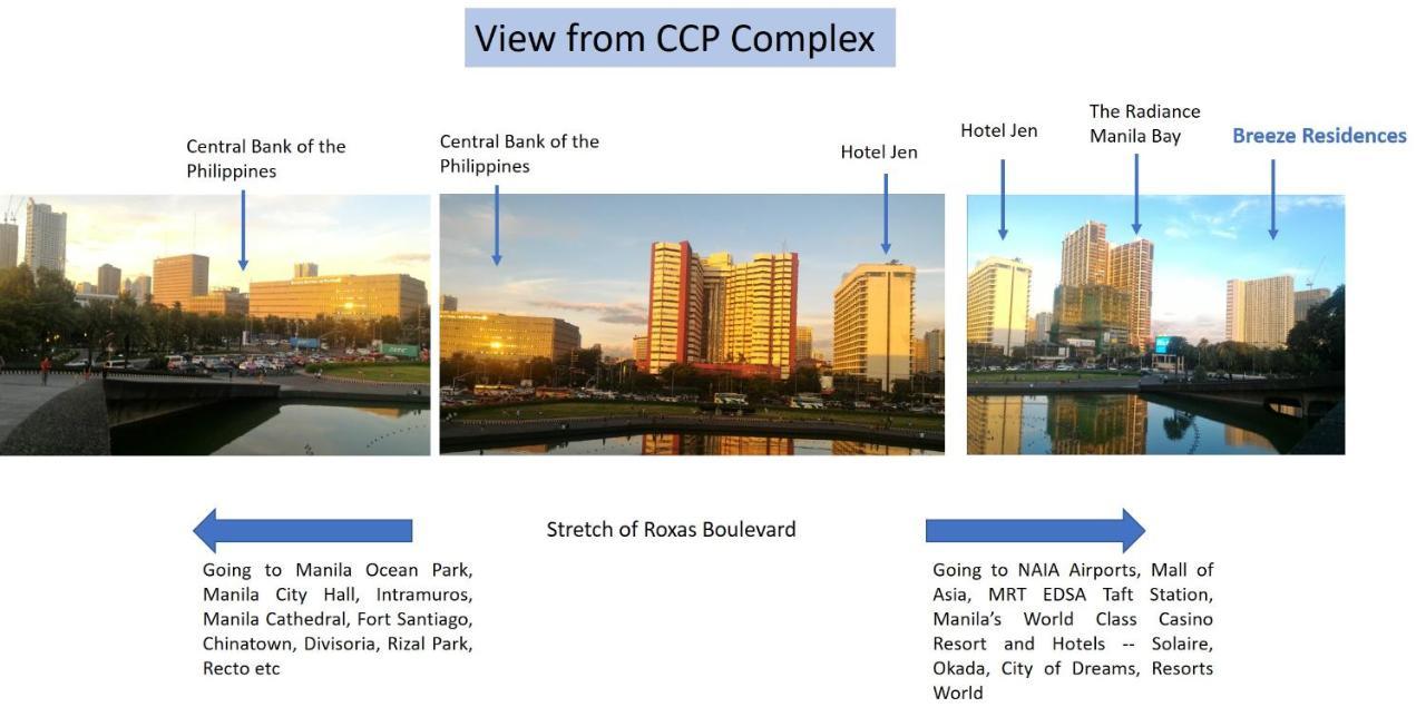 Studio Condo Manila By The Bay Roxas Blvd Near Us Embassy Eksteriør billede
